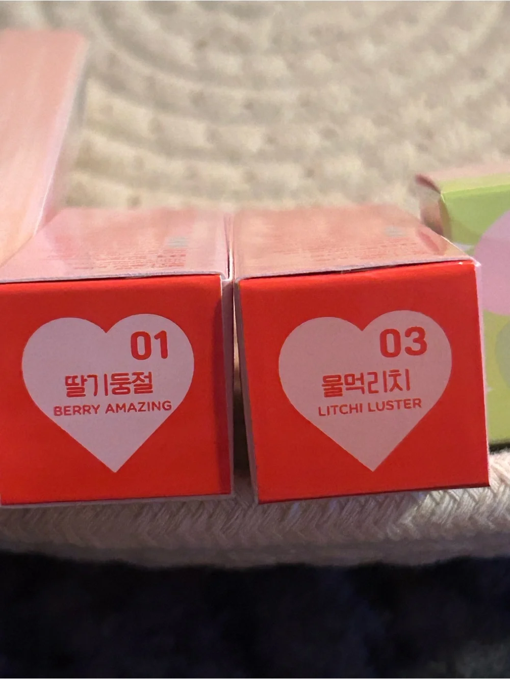 Colorgram Juicy Drop & Fruity Glass Lip Tint Set — Pink Hydrating Gloss